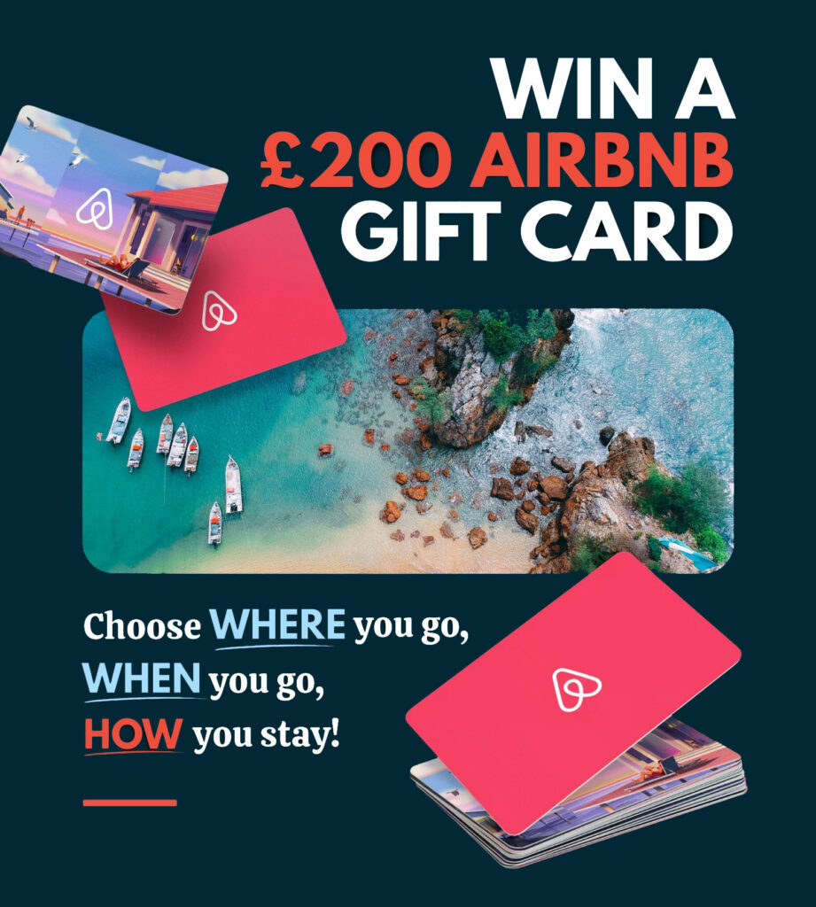 Win a £200 Airbnb giftcard