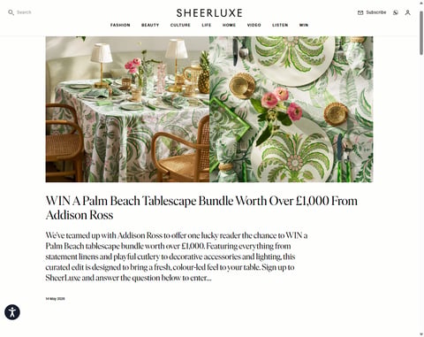 Palm Beach Tablescape Bundle