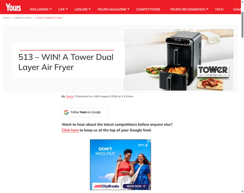 Tower Dual Layer Air Fryer
