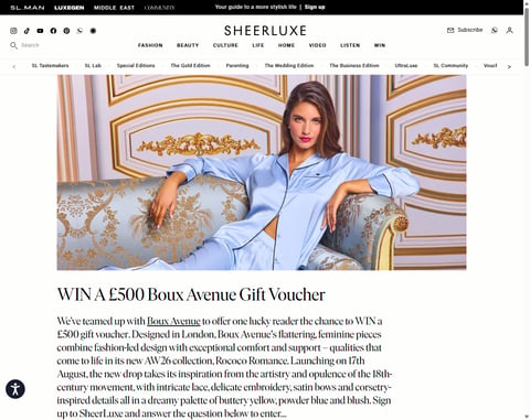 £500 Boux Avenue Gift Voucher