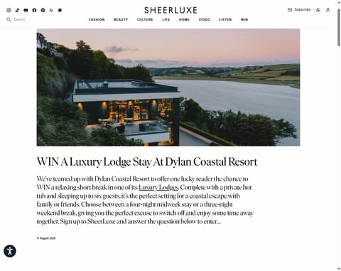 4-Night Lodge Stay At Dylan Coastal Resort, South Wales