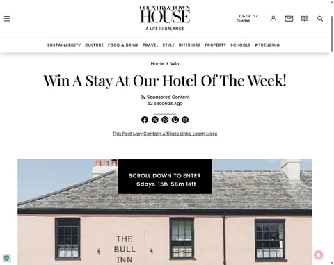 2-Nights At The Bull Inn, Totnes, Devon