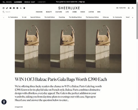 Balzac Paris Gala Bag
