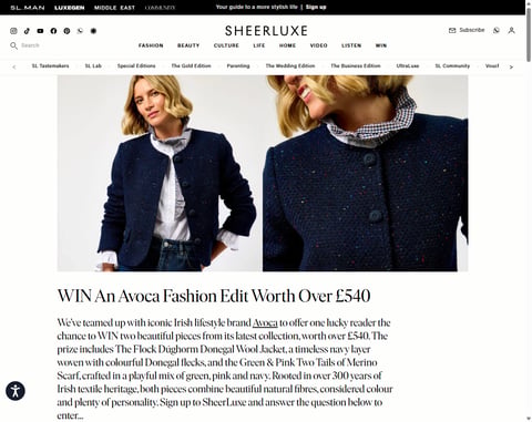 Avoca Jacket & Scarf