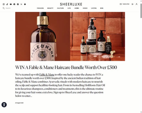 Fable & Mane Haircare Bundle