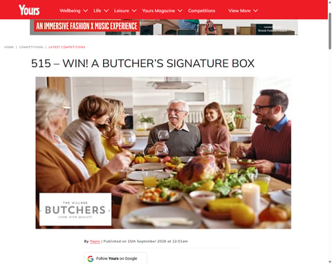 Village Butcher’s Signature Box