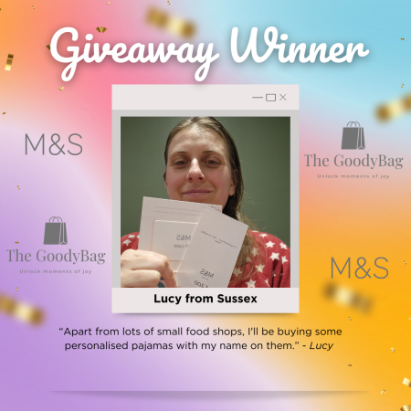 Competition winners M&S